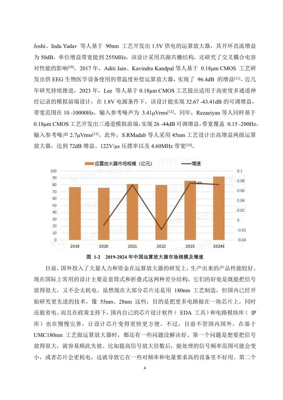 25年WP电子科学与技术 基于UMC180nm工艺的高增益轨到轨两级同向比例运算放大器的设计与实现10.8-AI1.91-约19750字符.pdf_第9页