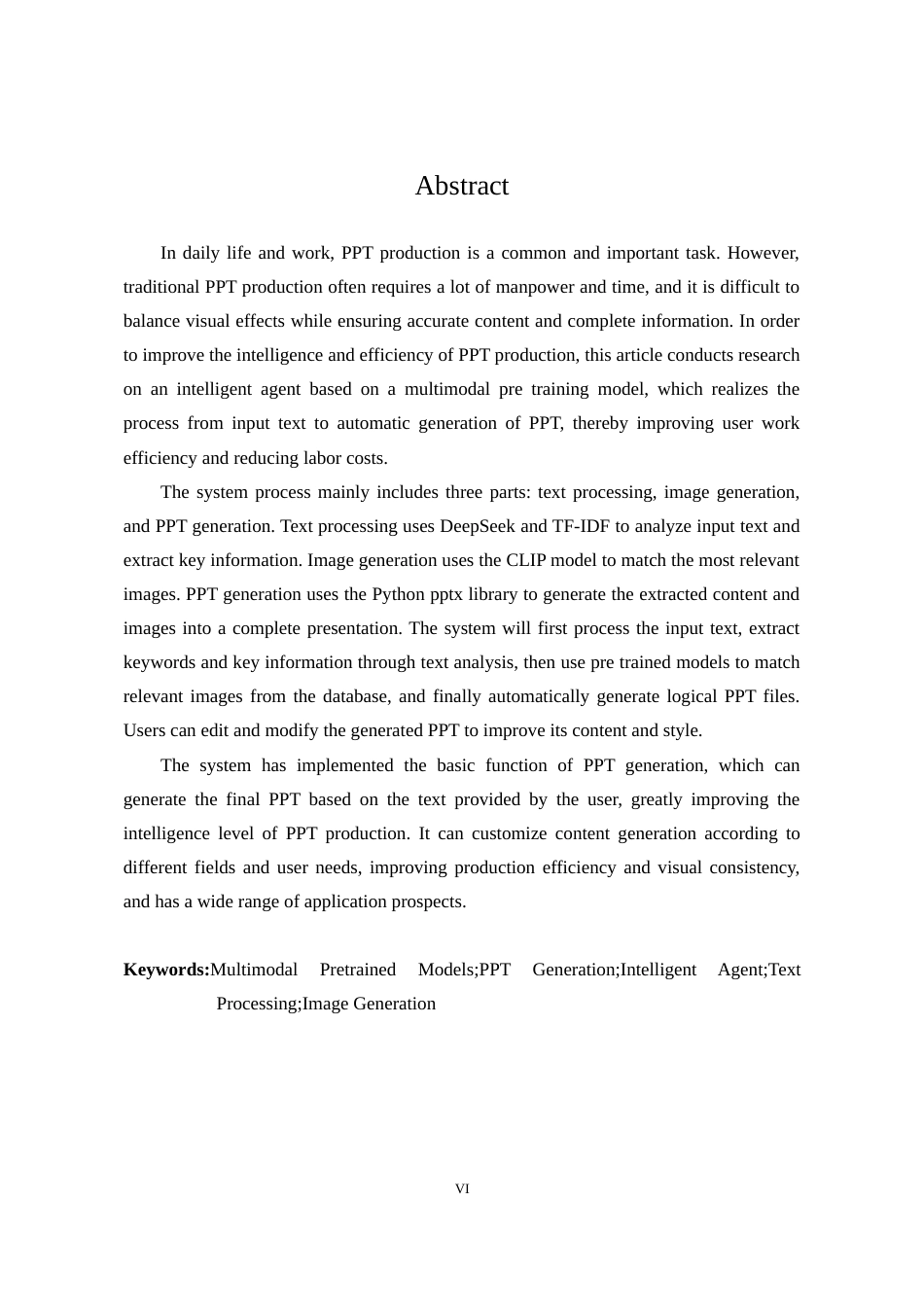25年WP软件工程 基于多模态预训练模型的讲稿PPT生成智能体开发8.35-AI16.36-约72397字符.doc_第3页