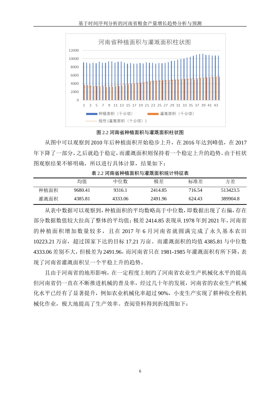 25年WP统计学-基于时间序列分析的河南省粮食产量增长趋势分析与预测10.870-15807.doc_第10页