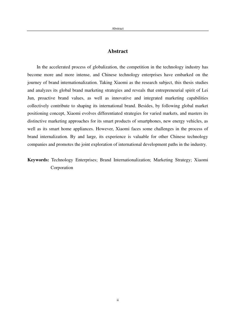 25年WP商务英语 中国科技企业品牌国际化营销策略研究——以小米为例0.74-AI11.34-约35225字符.pdf_第3页
