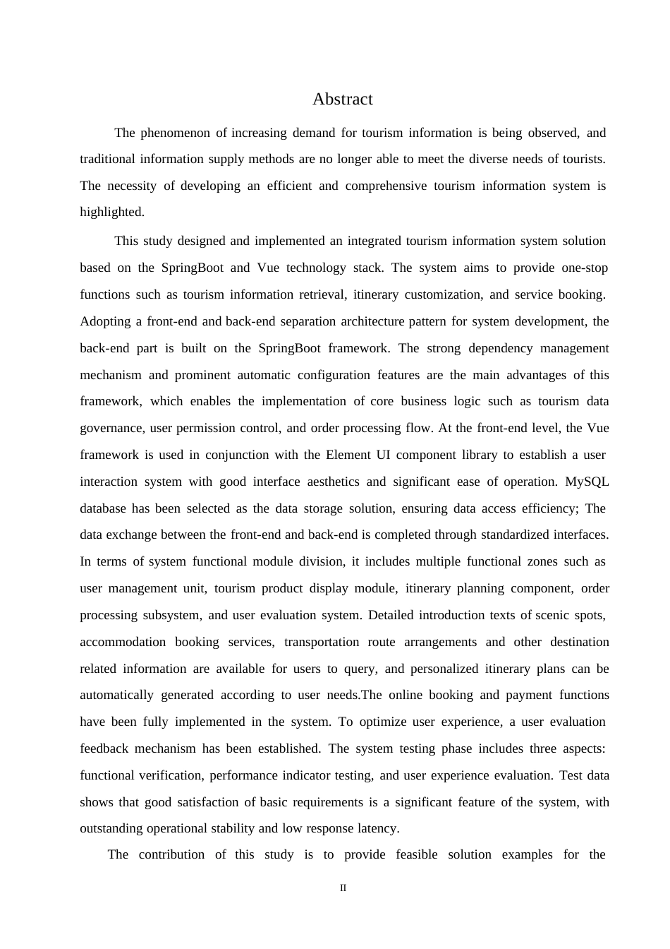 25年WP网络工程-基于SpringBoot+Vue的旅游信息系统设计与实现-13.40-16365.docx_第2页