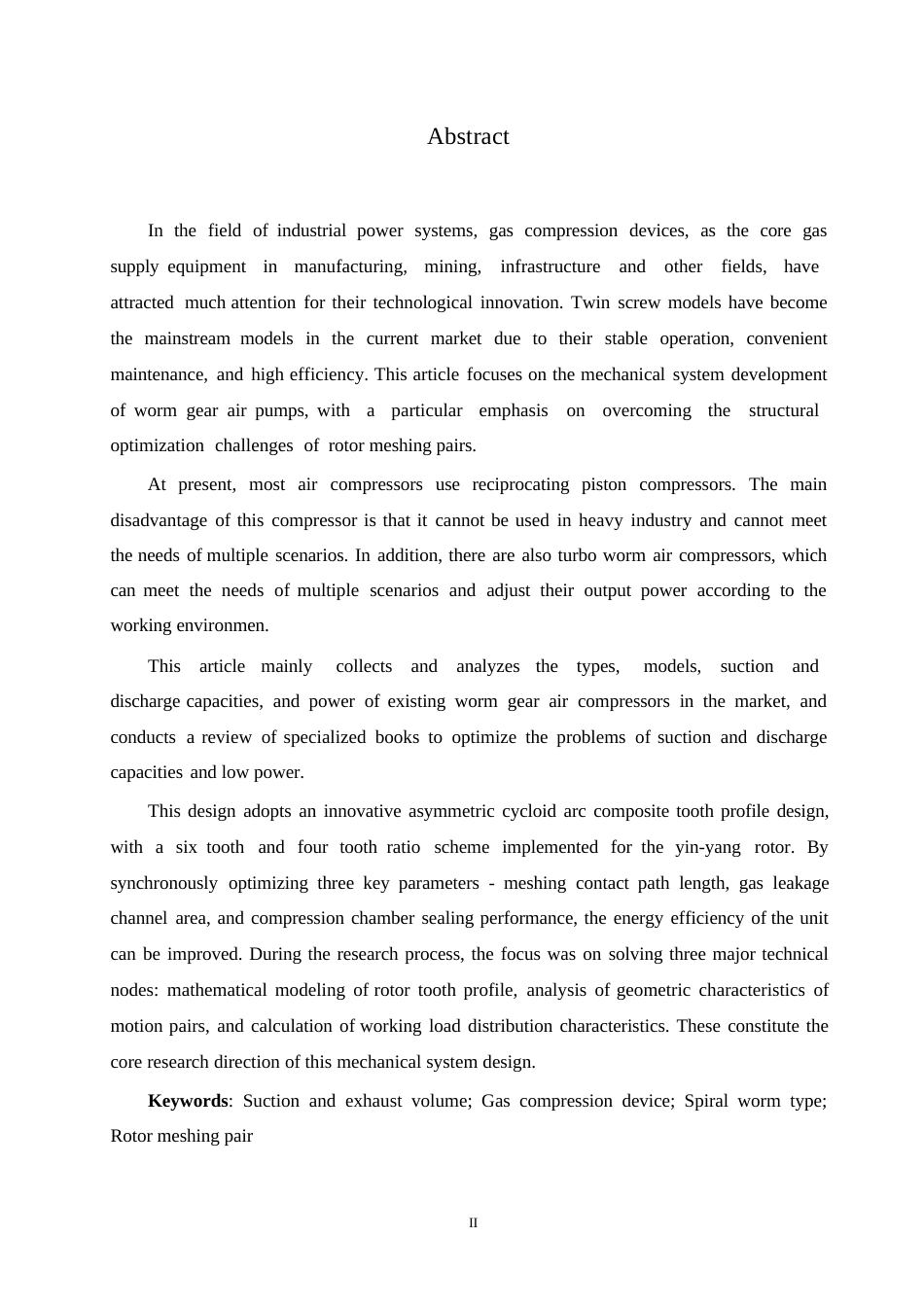 25年WP机械设计制造及其自动化-GA11C螺旋蜗杆式空气压缩机设计-17.920-14417.docx_第2页