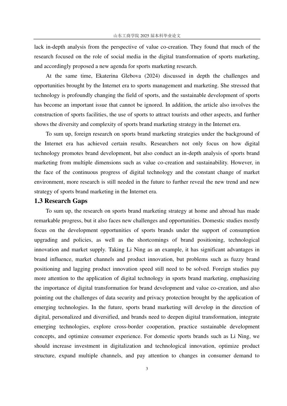 25年WP商务英语 互联网时代背景下国产体育品牌营销策略研究——以李宁为例-约34565字符.pdf_第7页