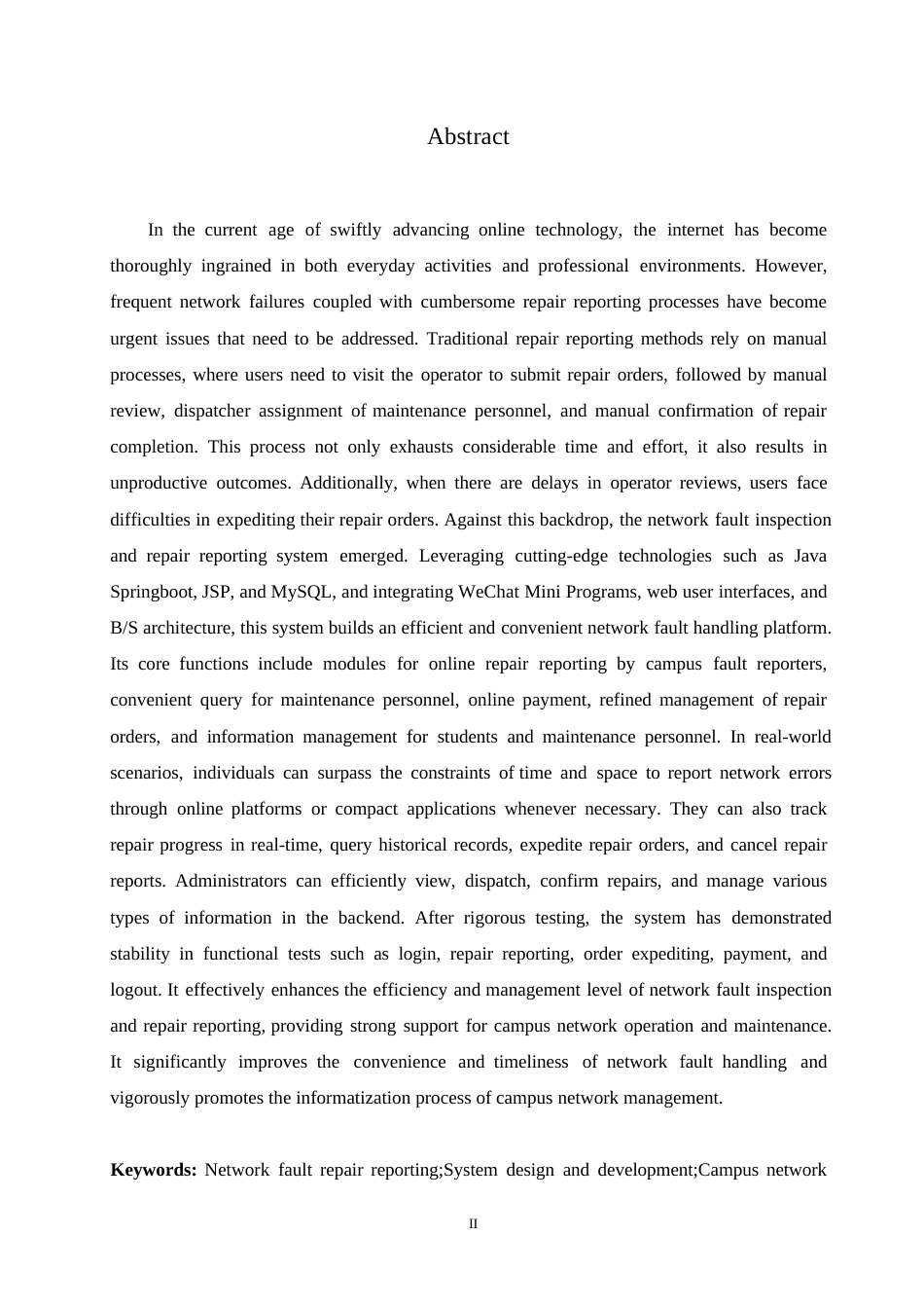 25年WP 网络故障巡查与报修系统的设计与实现0-约11777字符.docx_第2页