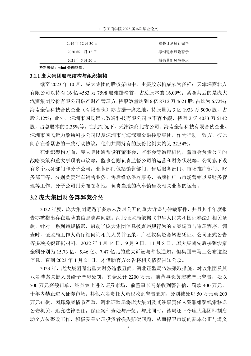 25年WP会计学 基于舞弊风险因子理论的庞大集团财务舞弊案例研究15.89-AI11.75-约15640字符.pdf_第10页