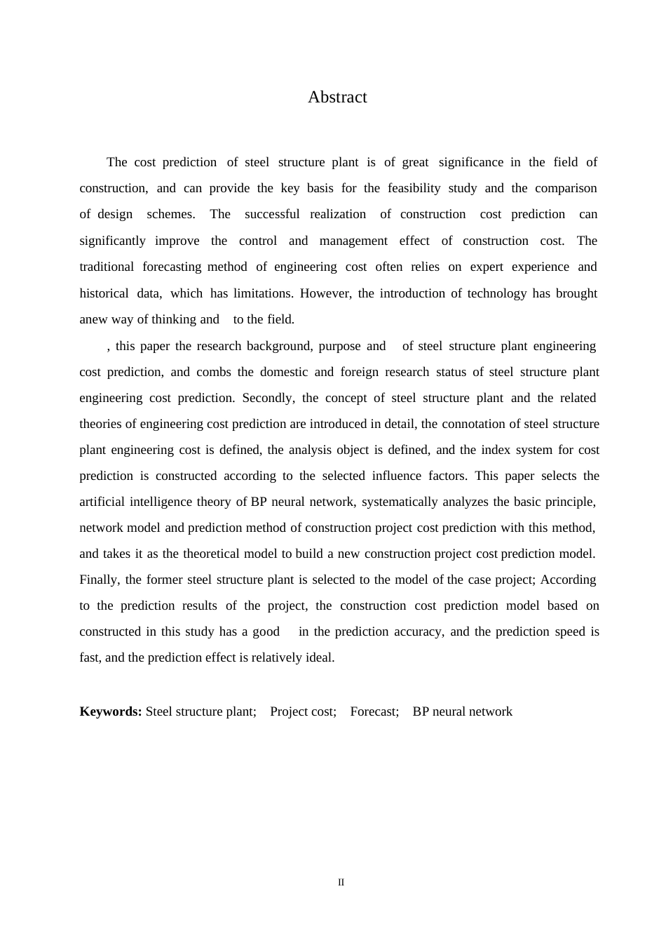 25年WP关键词：钢结构厂房；工程造价；预测；BP神经网络-约20999字符.docx_第2页