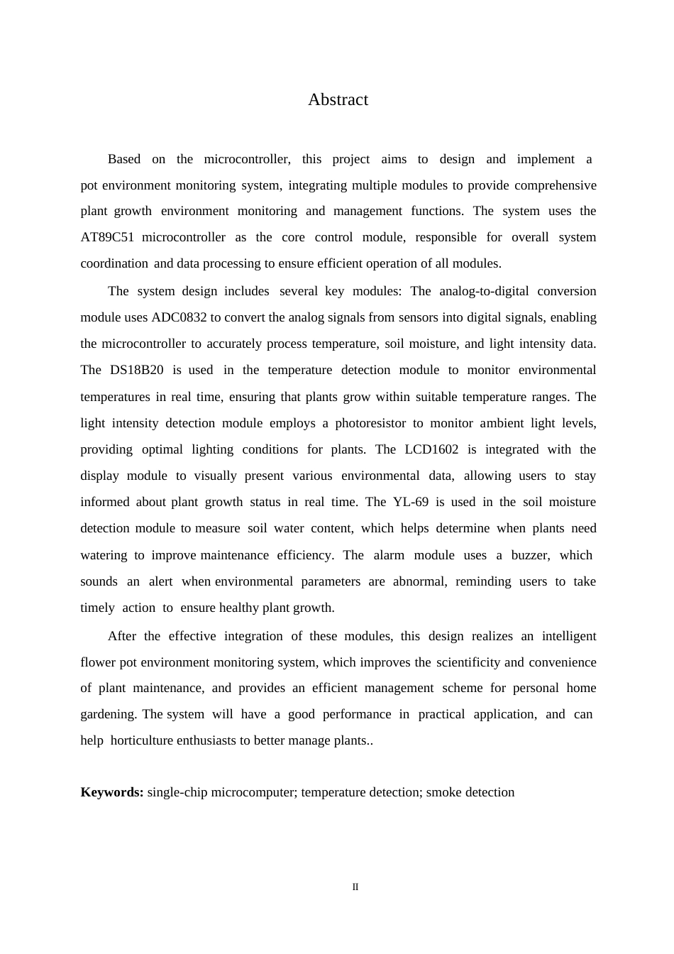 25年WP电气工程及其自动化-基于单片机的花盆环境监测系统设计-24.470-14704.docx_第2页