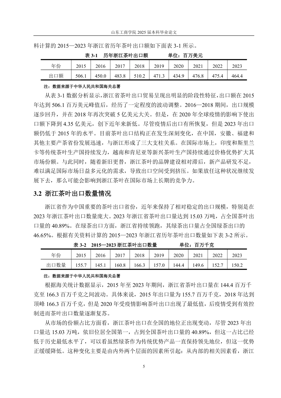 25年WP国际经济与贸易 浙江省茶叶出口现状、问题及对策15.67-AI4.91-约14247字符.pdf_第8页