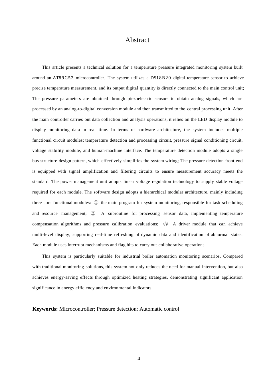 25年WP基于单片机的小区锅炉压力监测系统设计0-约15587字符.docx_第2页