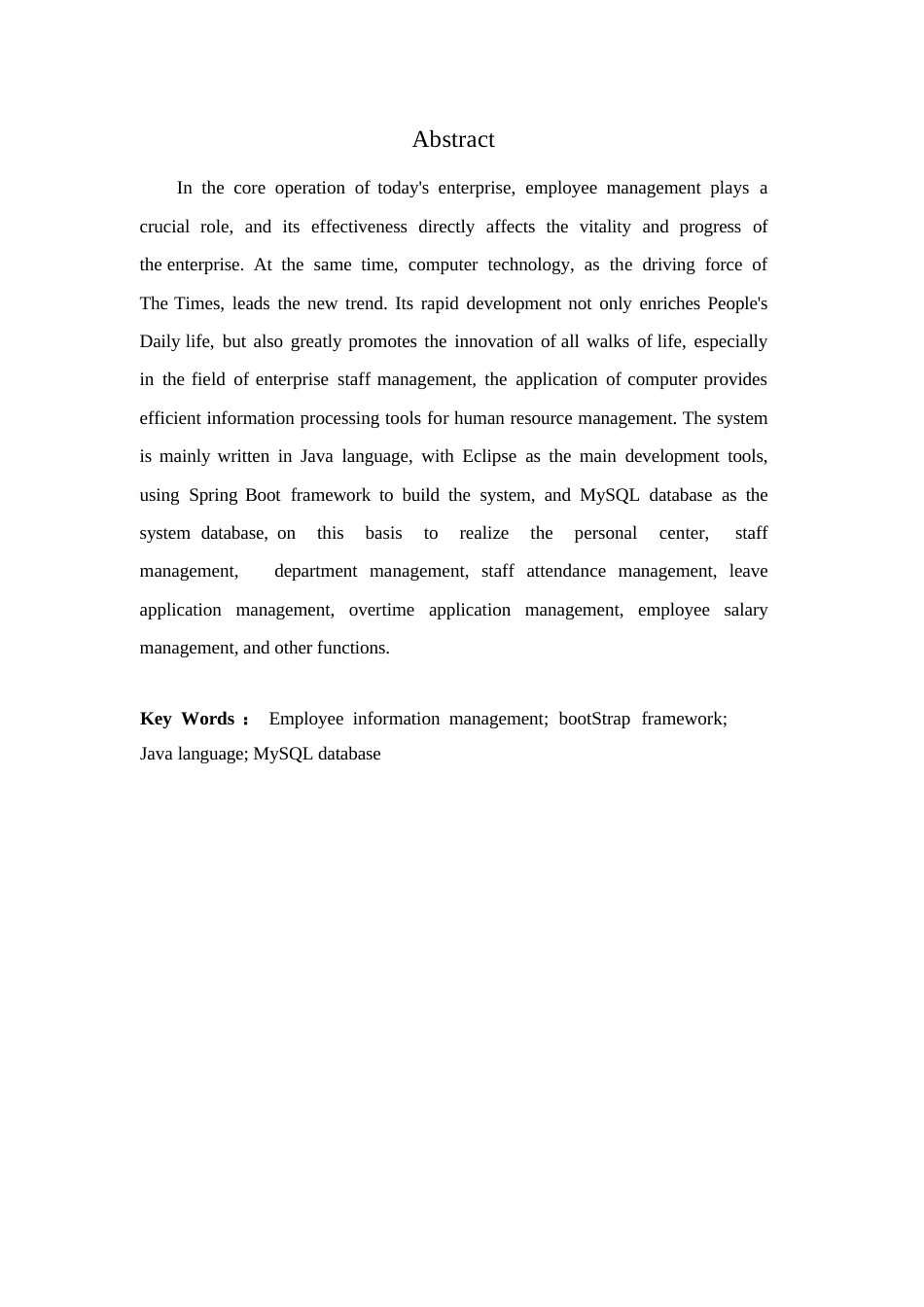 25年WP企业员工管理系统设计与实现324_202504020844160-12923.docx_第2页