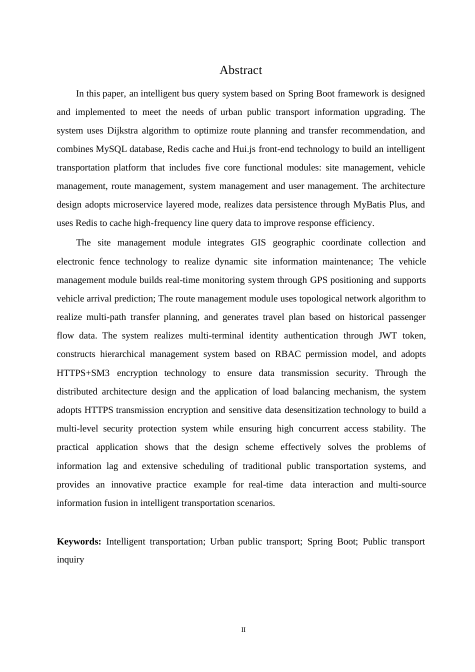 25年WP计算机科学与技术-基于SpringBoot的城市公交查询系统设计与实现-14.380-23633.docx_第2页