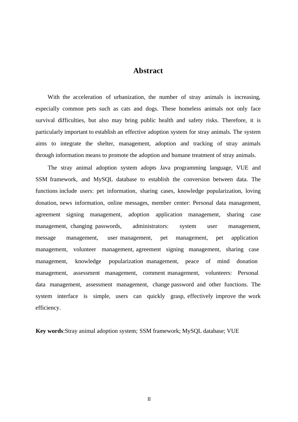 25年WP计算机科学与技术-基于SSM框架的流浪动物领养系统设计与实现-18.930-16978.docx_第1页