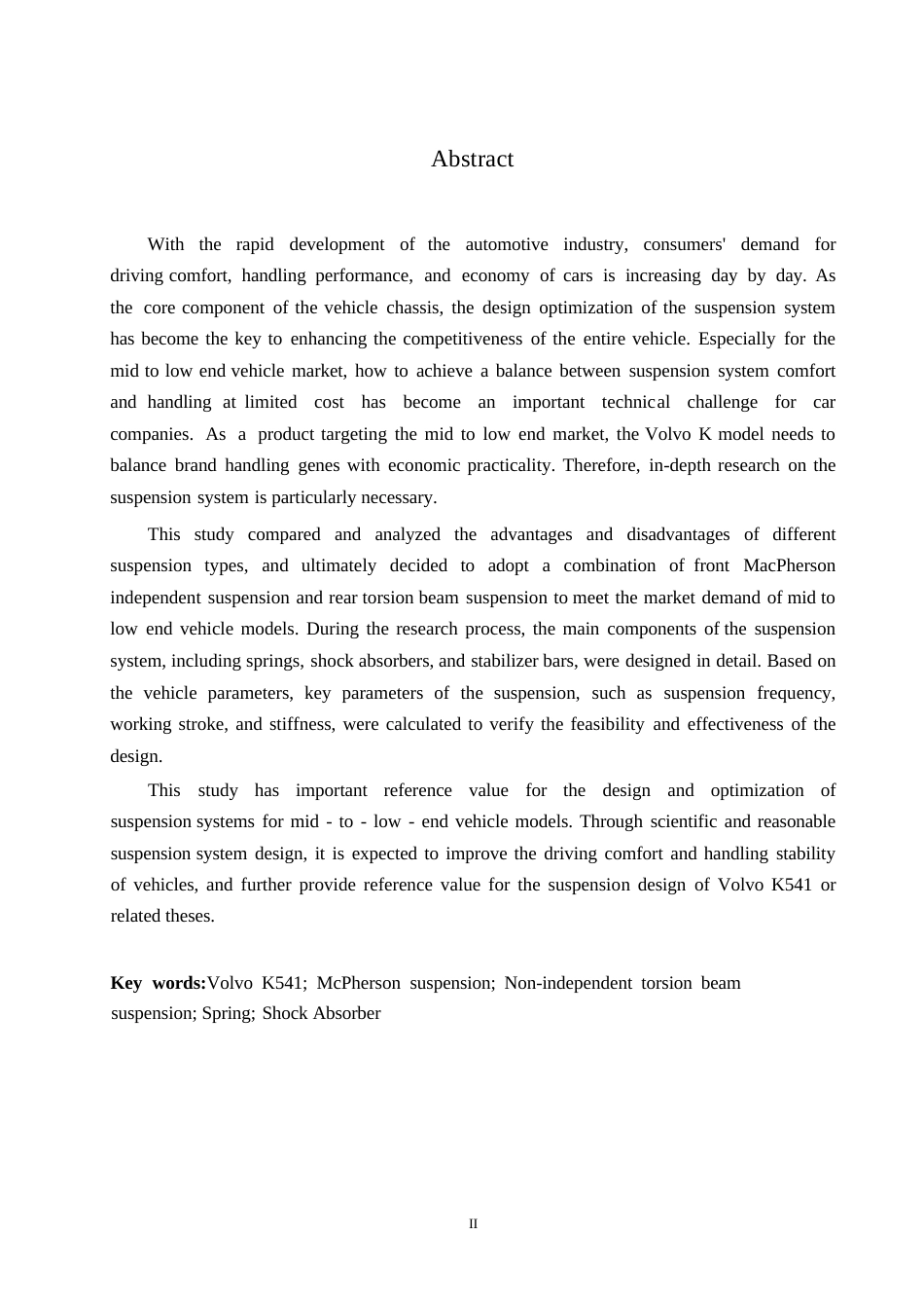 25年WP汽车服务工程-沃尔沃K541车型悬架系统设计-0-18772.docx_第2页