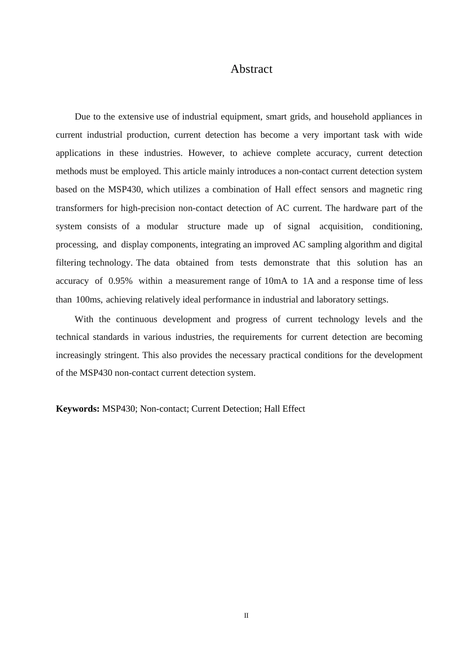 25年WP电气工程及其自动化-基于MSP430的非接触式电流检测装置设计-6.730-16805.docx_第2页