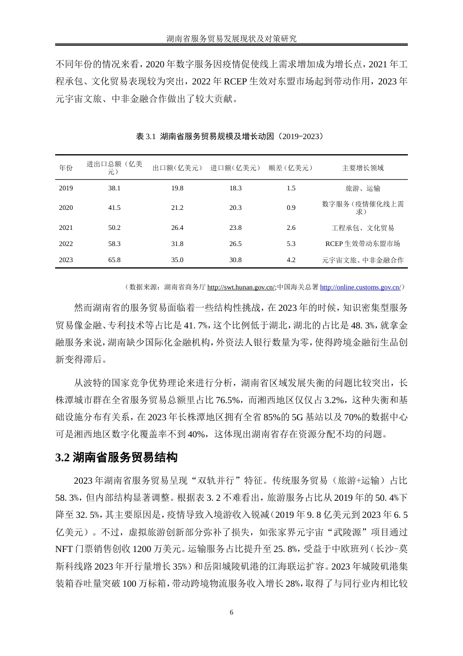25年WP国际经济与贸易-湖南省服务贸易发展现状及对策研究1.180-25853.doc_第10页