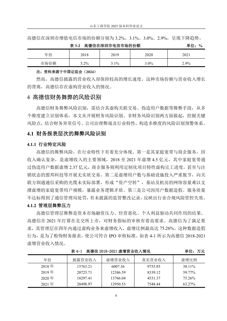 25年WP审计学 高德信财务舞弊风险识别与审计应对探讨13.14-AI7.17-约14732字符.pdf_第10页