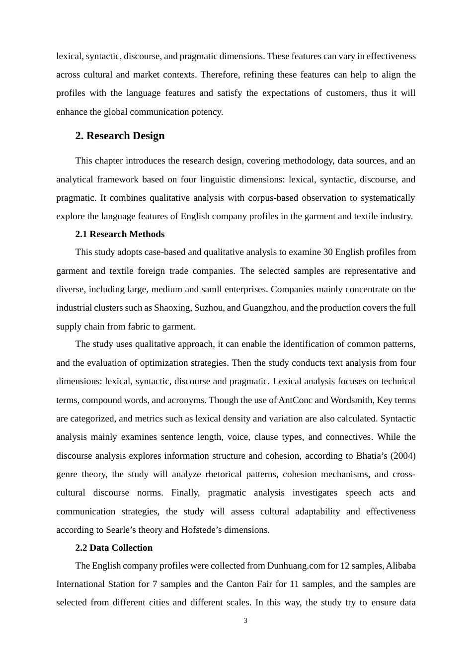 25年WP商务英语-外贸公司英文简介的语言特征研究——以服装纺织行业为例0.310-8415.docx_第8页