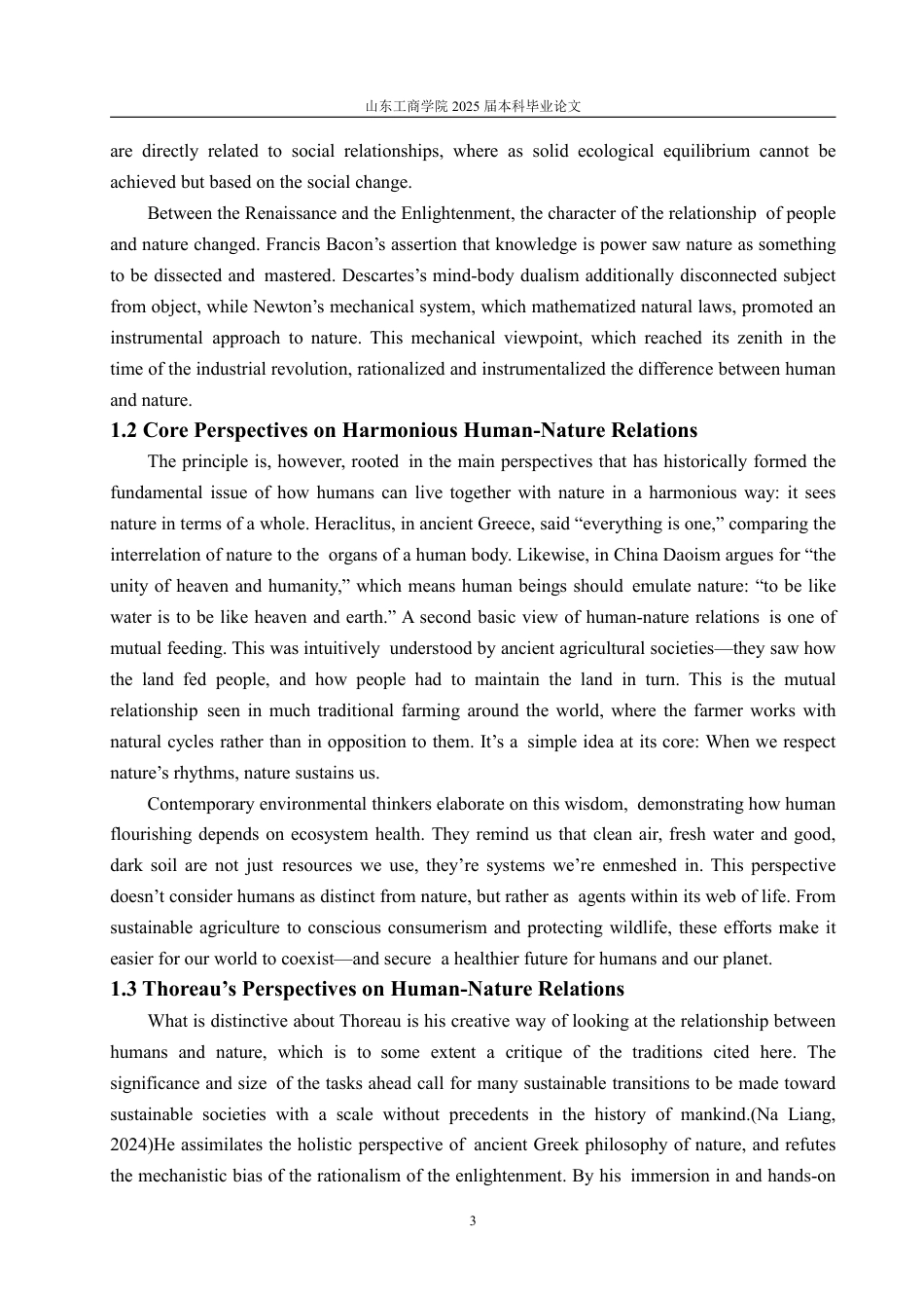 25年WP英语 人与自然关系视角下《瓦尔登湖》中的精神自由解析1.04-AI16.57-约32076字符.pdf_第9页