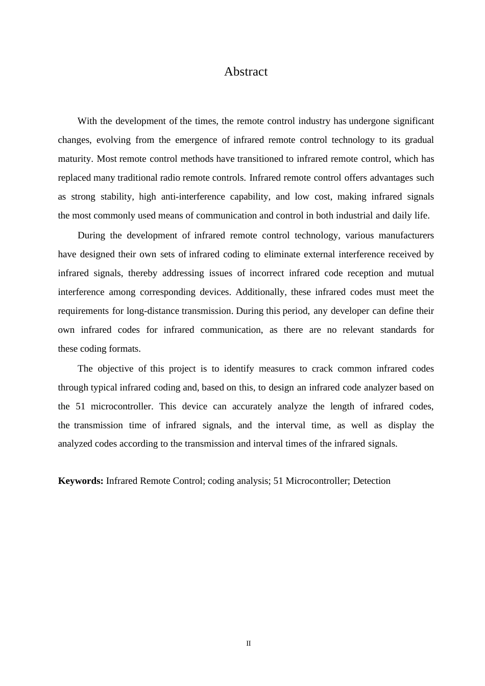 25年WP电气工程及其自动化-基于单片机的红外编码分析仪设计-18.580-13506.docx_第2页