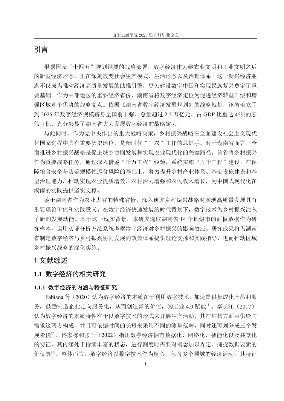 25年WP经济学 湖南省数字经济对乡村振兴的影响研究19.71-AI11.98-约14598字符.pdf_第5页