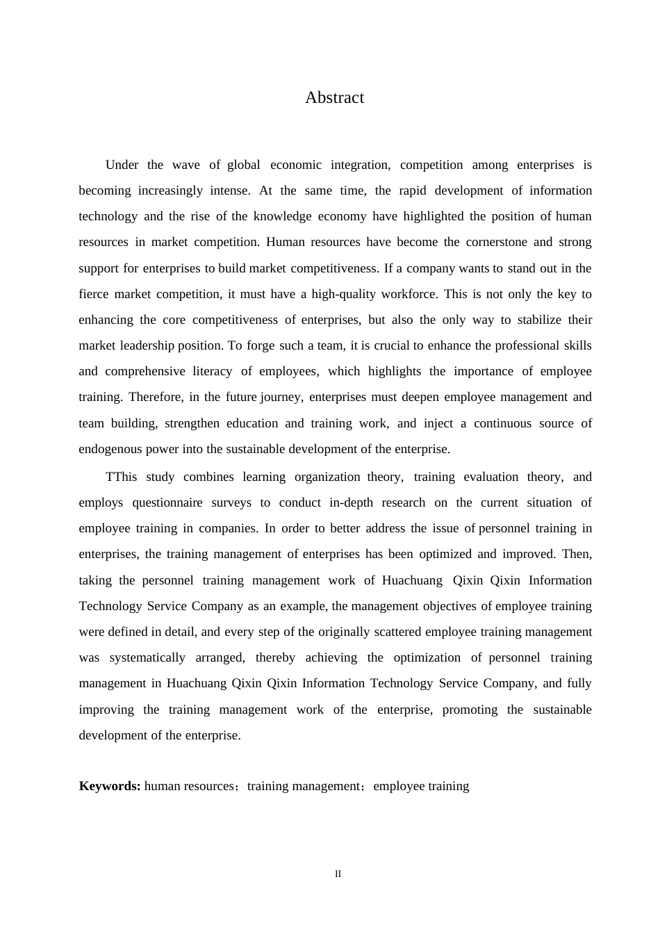 25年WP华创企信信息技术服务公司员工培训问题研究10-约16913字符.docx_第2页