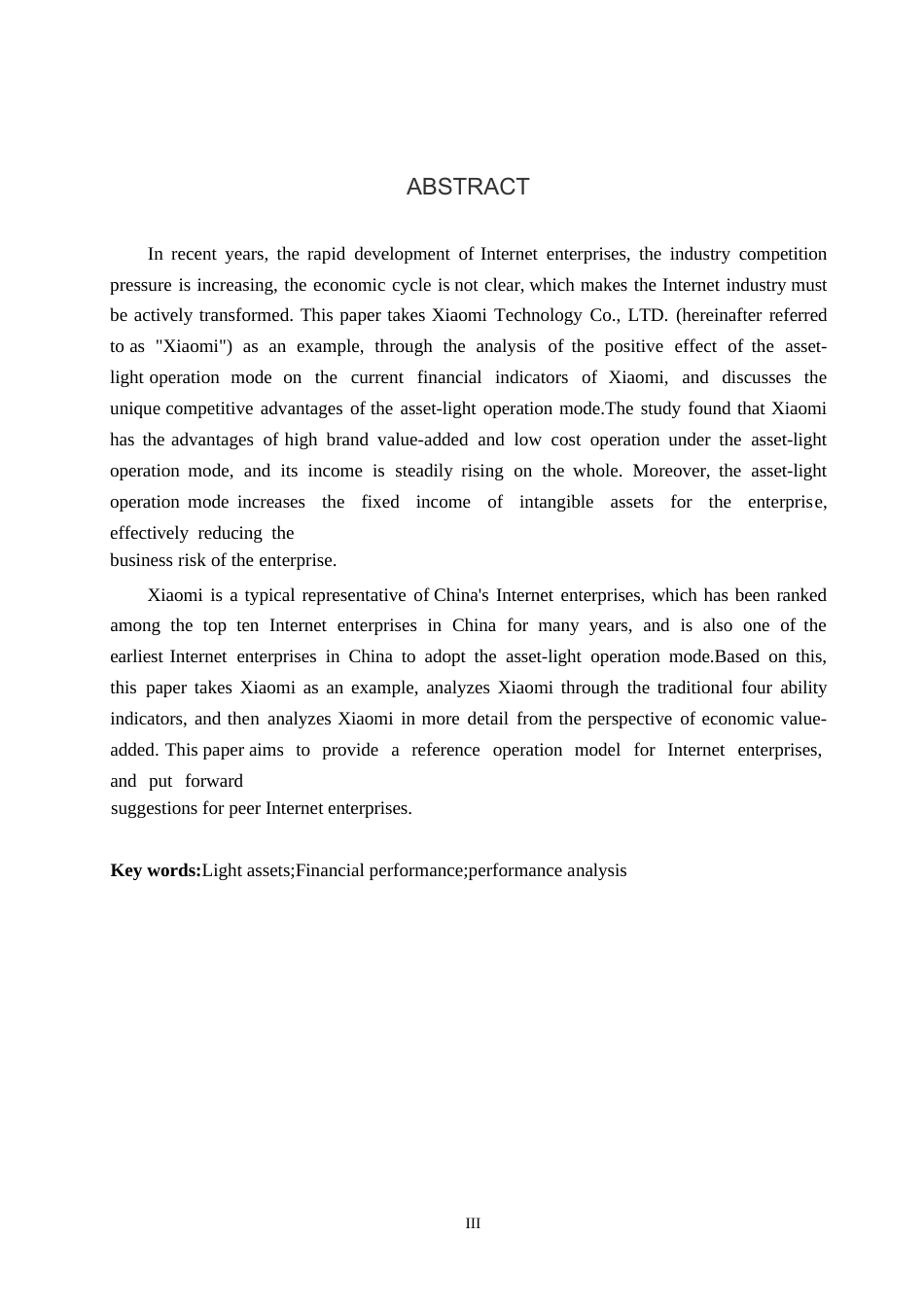 25年原文 轻资产运营模式下财务绩效分析——以小米公司为例-重17.85-0-13797字.docx_第2页