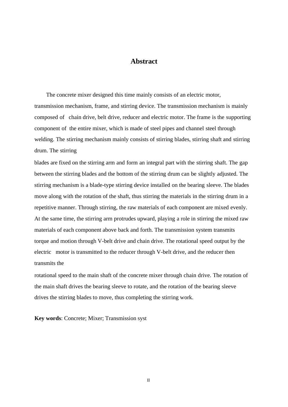 25年WP机械设计制造及其自动化-小型混凝土搅拌机结构设计-27.160-18095.docx_第2页