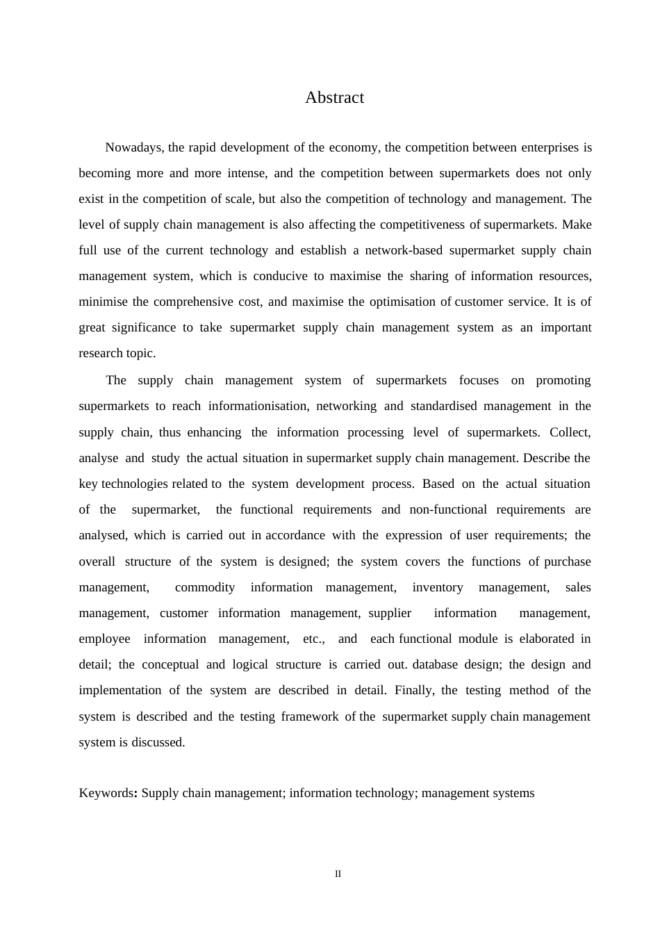 25年WP计算机科学与技术-超市供应链管理系统的设计与实现-0-17908.docx_第2页