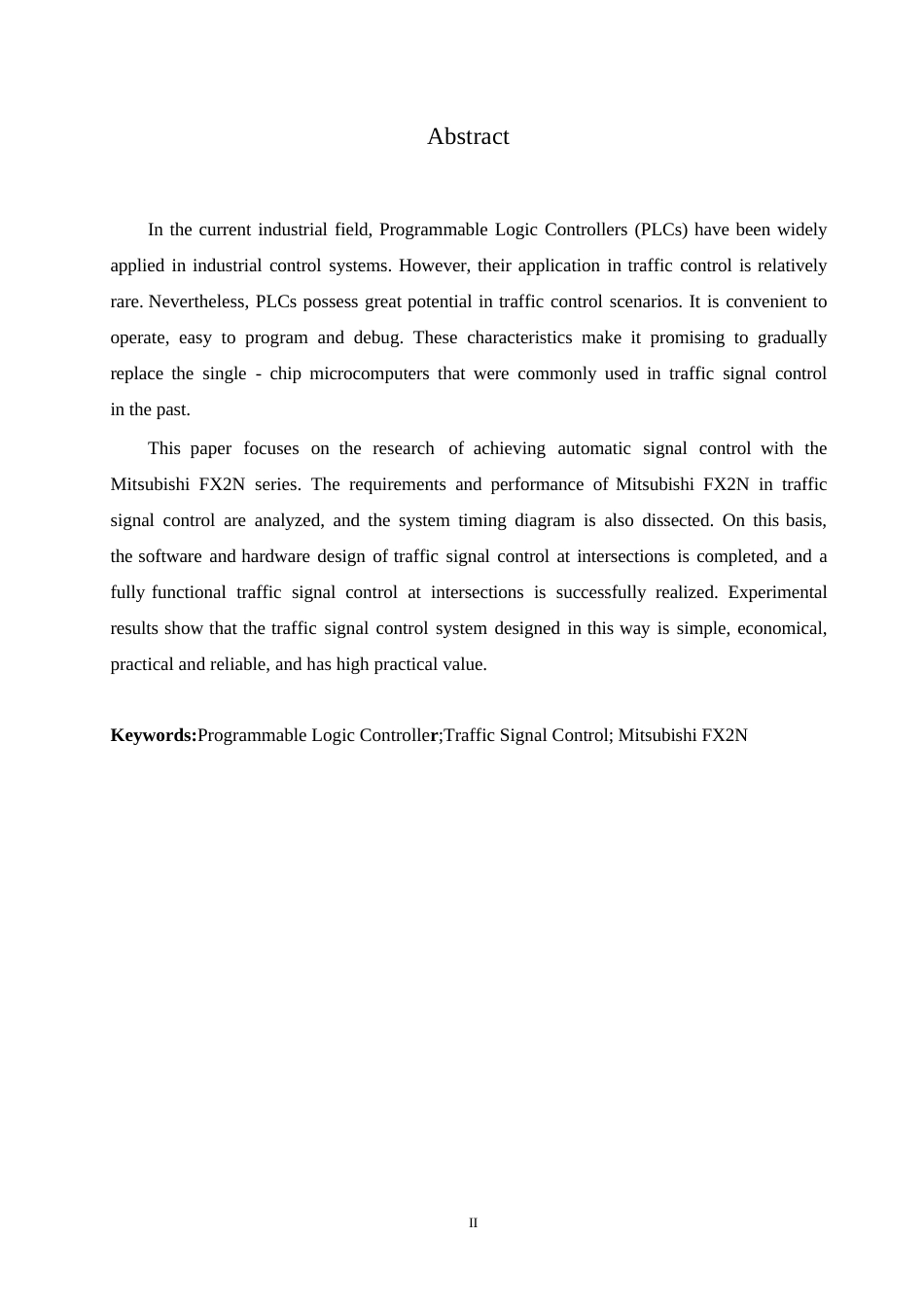 25年WP基于PLC的交通信号灯控制系统设计0-9920.docx_第2页