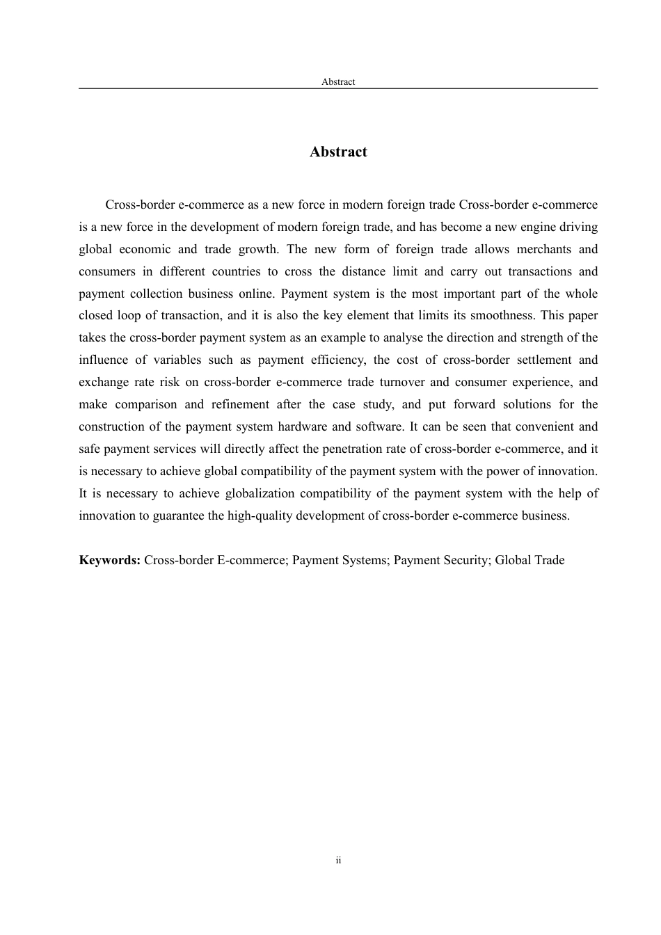 25年WP商务英语 影响跨境电子商务发展的关键因素-以支付体系为例1.81-AI17.7-约43934字符.pdf_第5页