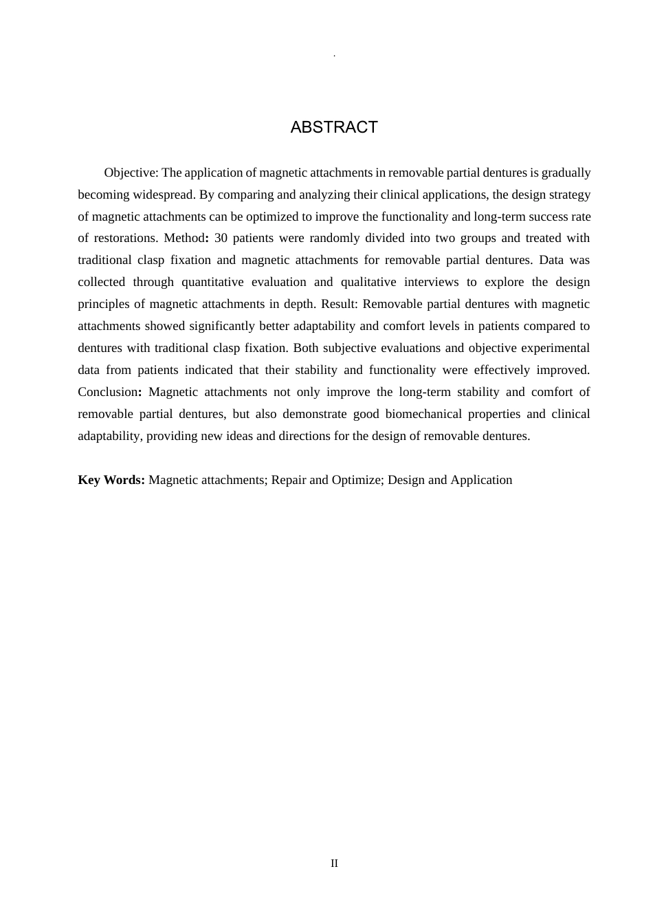 25年WP口腔医学技术-可摘局部义齿中磁性附着体的应用与设计-查重7.69AI0-10035.docx_第2页