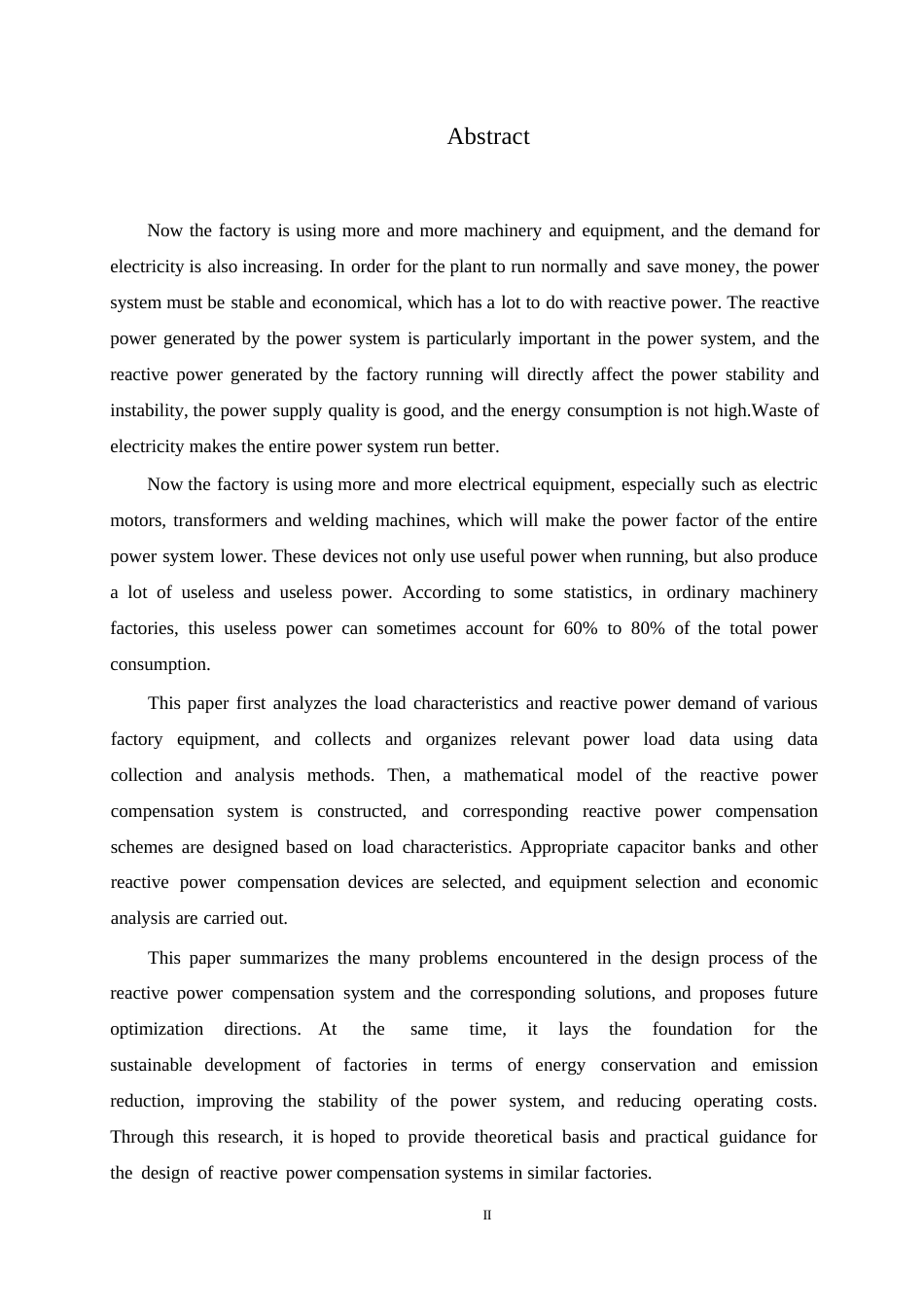 25年WP电气工程及其自动化-某10kV进线工厂无功补偿系统设计-12.330-16606.docx_第2页