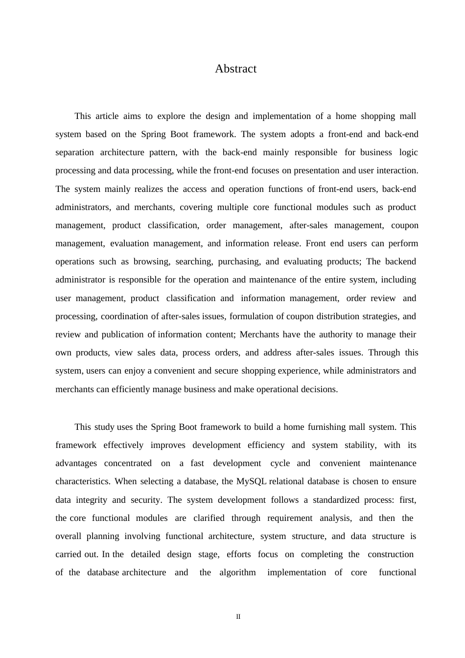 25年WP计算机科学与技术-基于SpringBoot的家居商城系统设计与实现-14.480-18953.docx_第2页