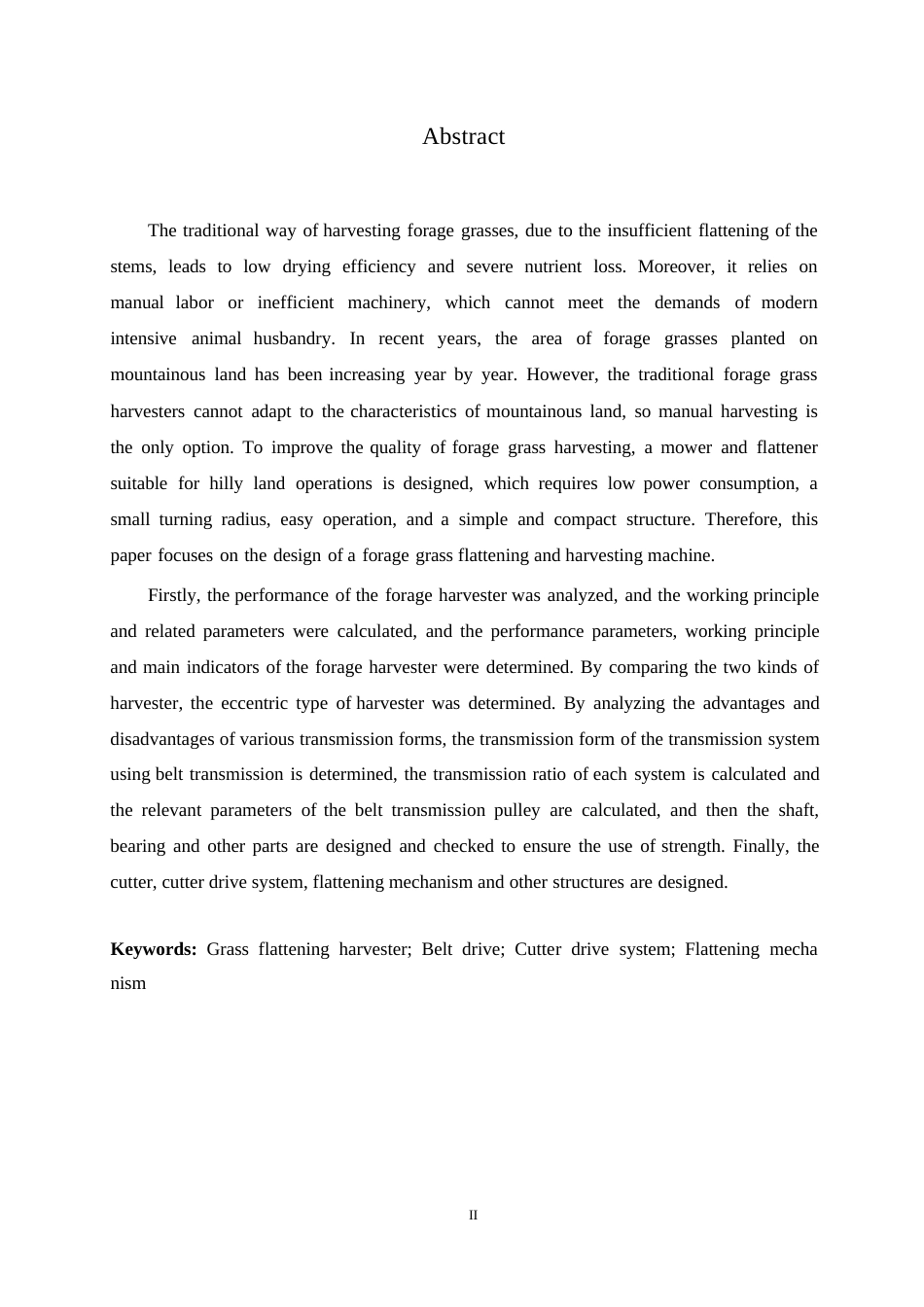 25年WP机械设计制造及其自动化-牧草压扁收获机的设计-0-16525.docx_第1页