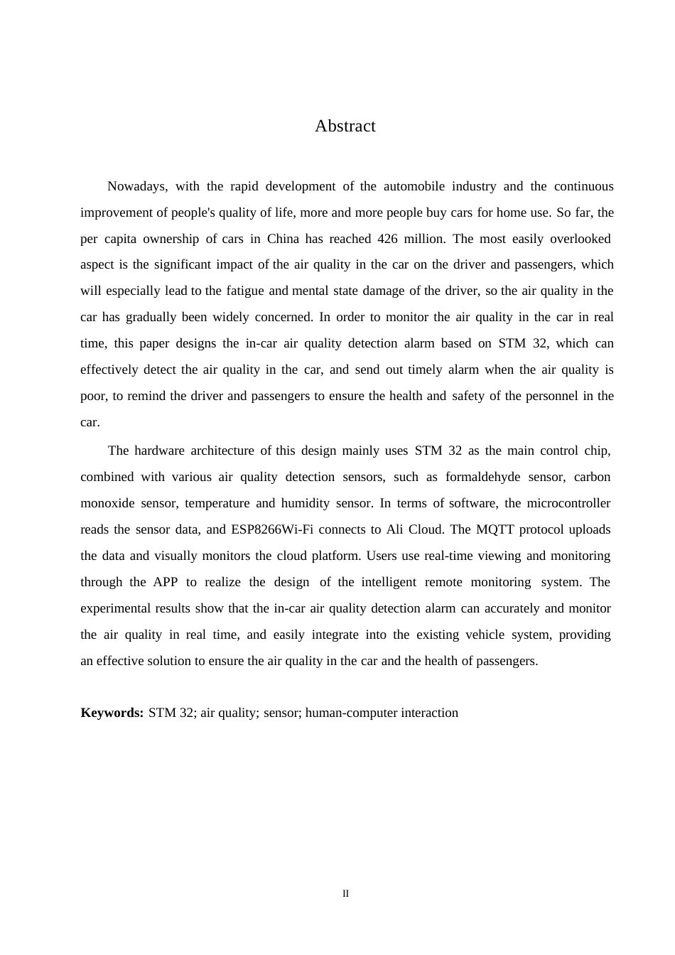 25年WP基于STM32的车内空气质量检测报警器设计0-约9074字符.docx_第2页