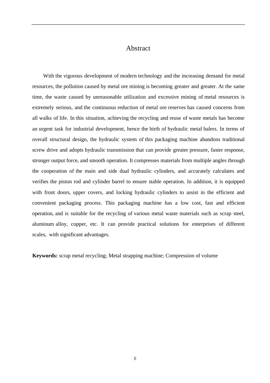 25年WP机械设计制造及其自动化-金属废料打包机结构设计-10.750-16889.docx_第2页