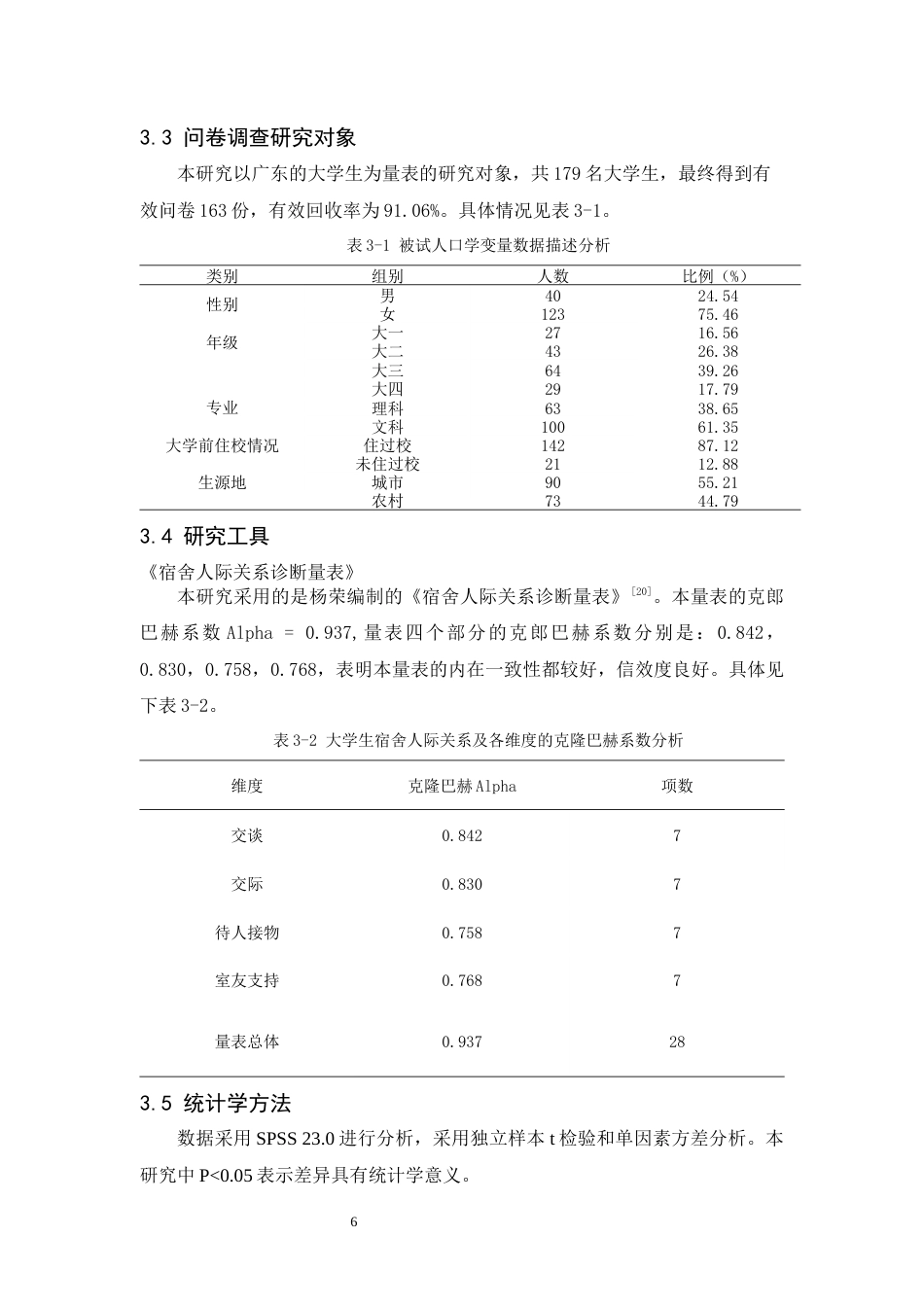 25年原文 女大学生宿舍人际关系现状的质性研究——以广东培正学院为例 重9.23%-22073字.docx_第10页