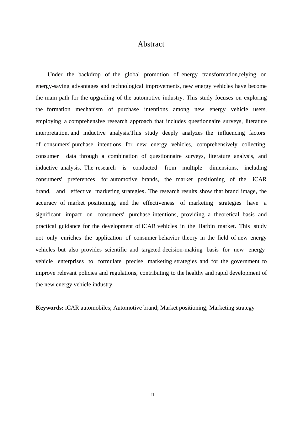 25年WP汽车服务工程-哈尔滨iCAR汽车消费者购买意愿影响因素研究-21.310-17425.docx_第1页