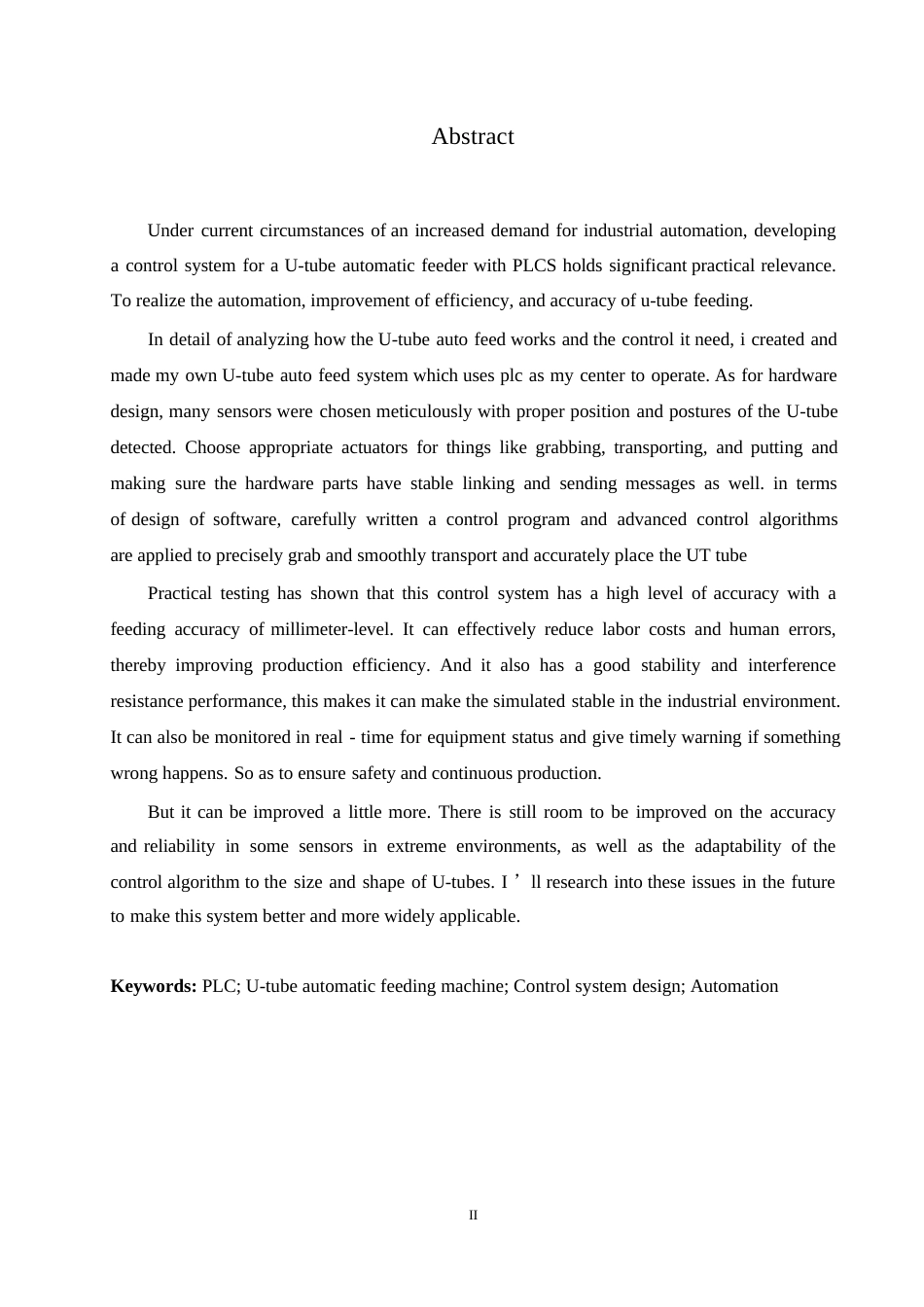 25年WP电气工程及其自动化-基于PLC的U型管自动取料机控制系统设计-10.140-14449.docx_第2页