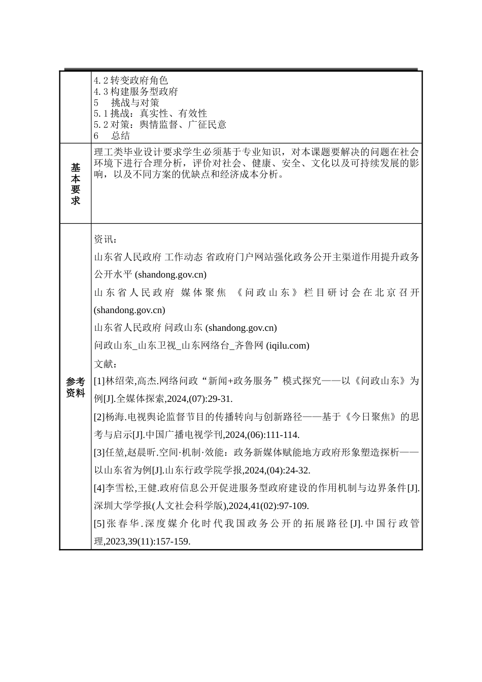 25年WP行政管理 基于“问政山东”的全媒体政务公开问题及对策研究6.02-AI10.63-约31970字符.doc_第2页