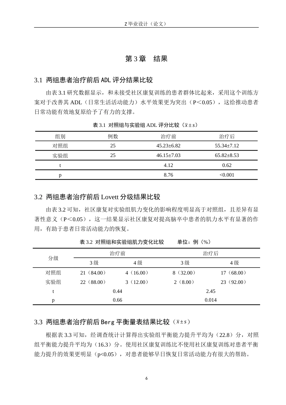 25年WP康复治疗学-社区康复对脑卒中患者日常活动能力的疗效分析-查重9.4AI0-9347.docx_第9页