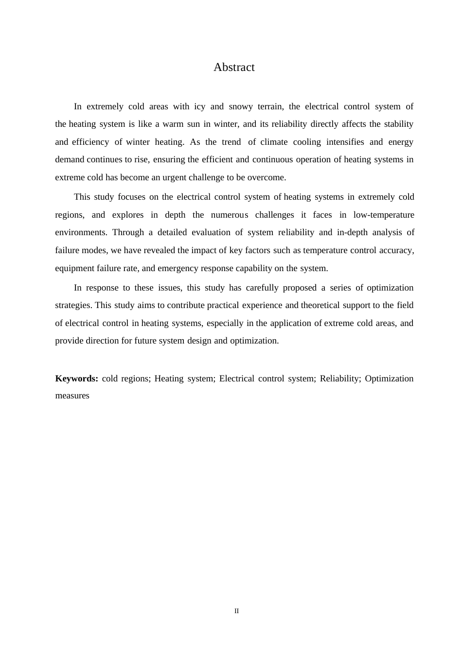 25年WP关键词：严寒地区；供热系统；电气控制系统；可靠性；优化措施-约12416字符.docx_第2页
