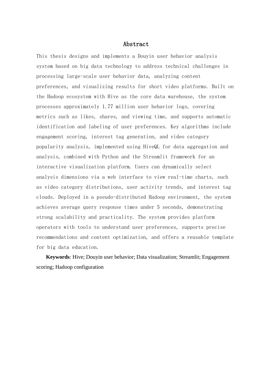 25年WP信息与计算科学 基于hive的京东手机销量的数据分析系统设计与实现4.75-AI53.76-约14098字符.docx_第2页