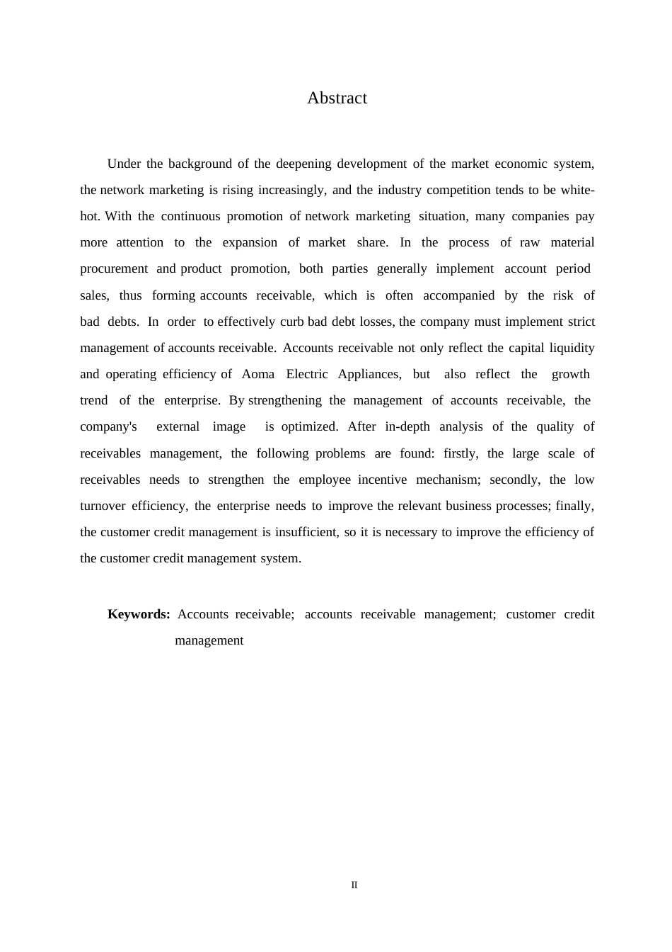 25年WP会计学-奥马电器应收账款管理研究0-约13828字符.docx_第2页