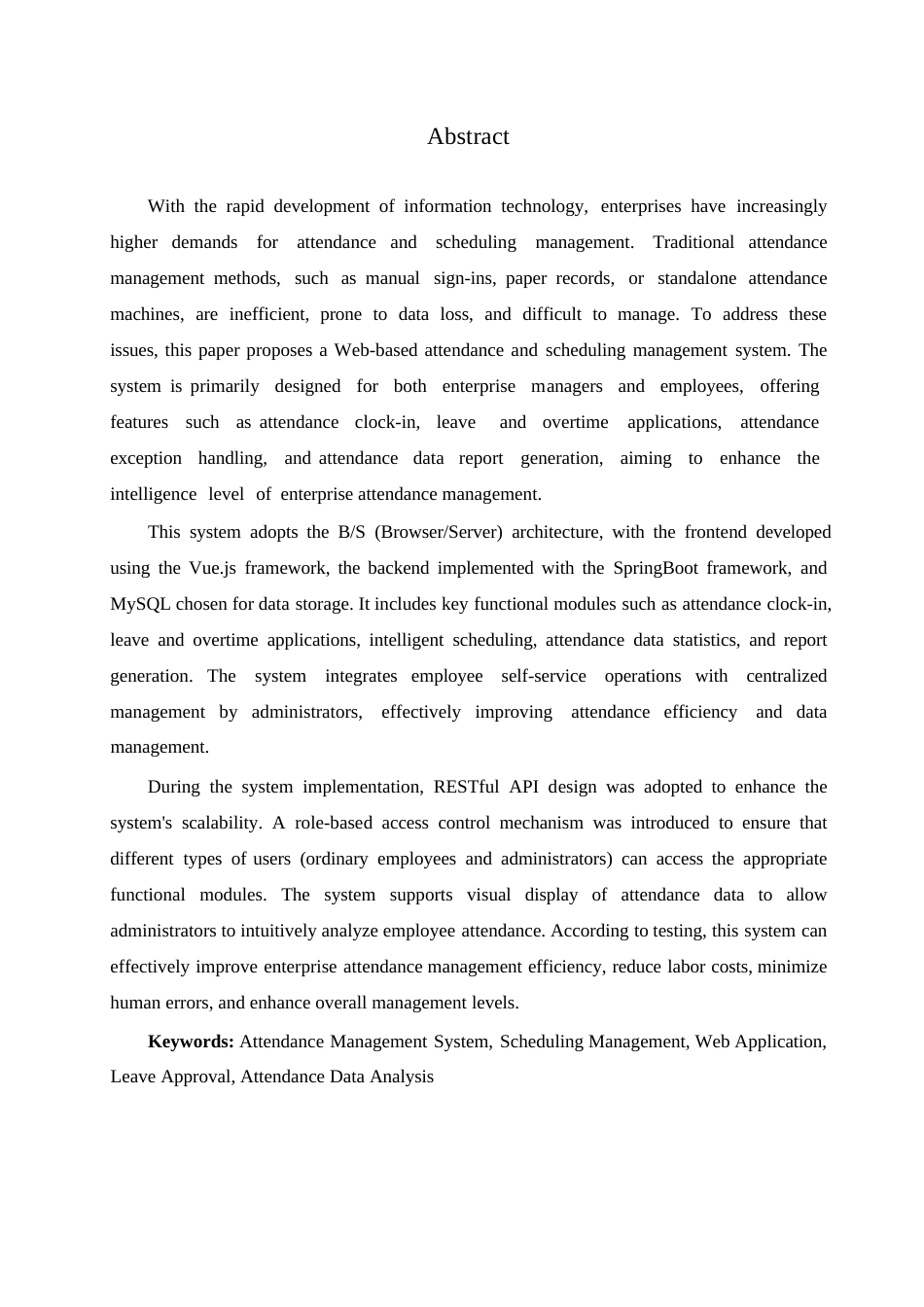 25年WP计算机科学与技术-基于Web的智能排班与考勤系统设计与实现-6.040-13539.docx_第2页