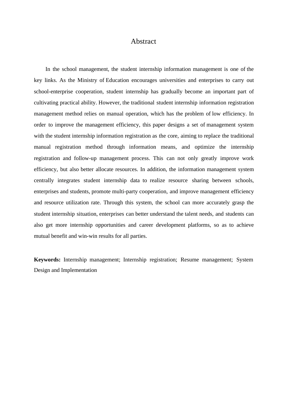 25年WP学生实习信息管理系统设计与实现0-约10784字符.docx_第2页