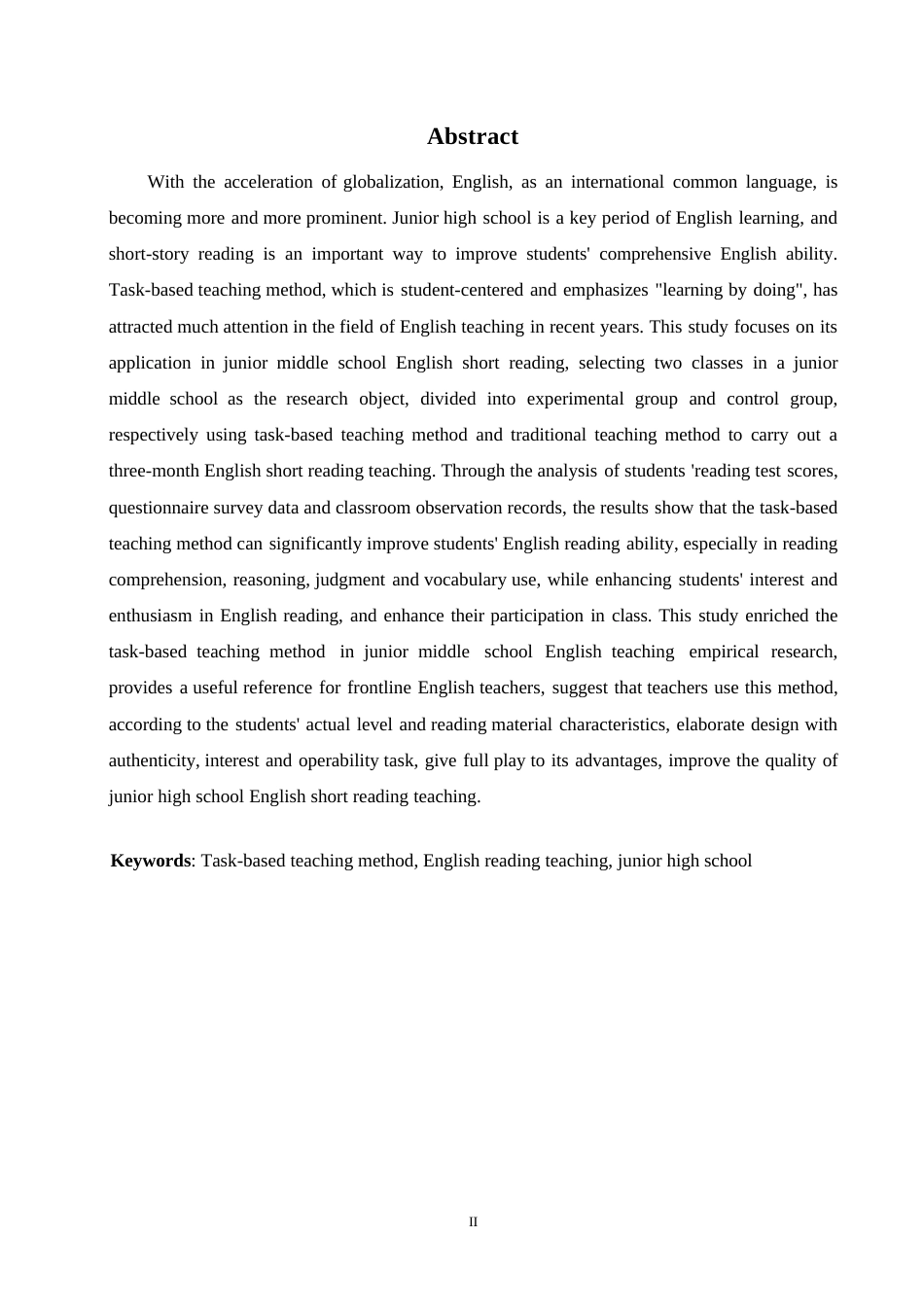 25年WP英语-任务型教学法在初中英语短篇阅读中的应用研究-8.050-12235.docx_第2页