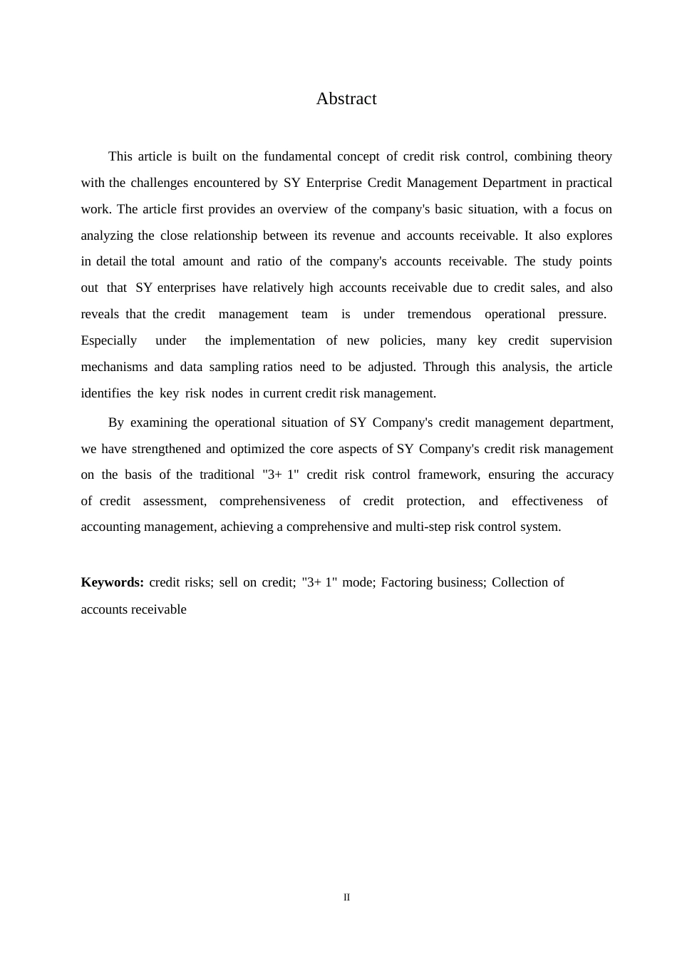 25年WPSY公司赊销信用风险管理的研究0-约10622字符.docx_第2页