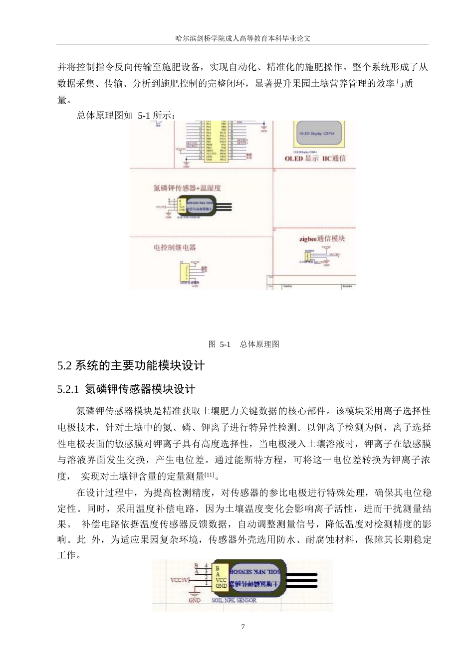25年WP降重-哈尔滨剑桥学院-果园土壤营养监测与控制系统设计(1)(1)0-约10326字符.docx_第10页