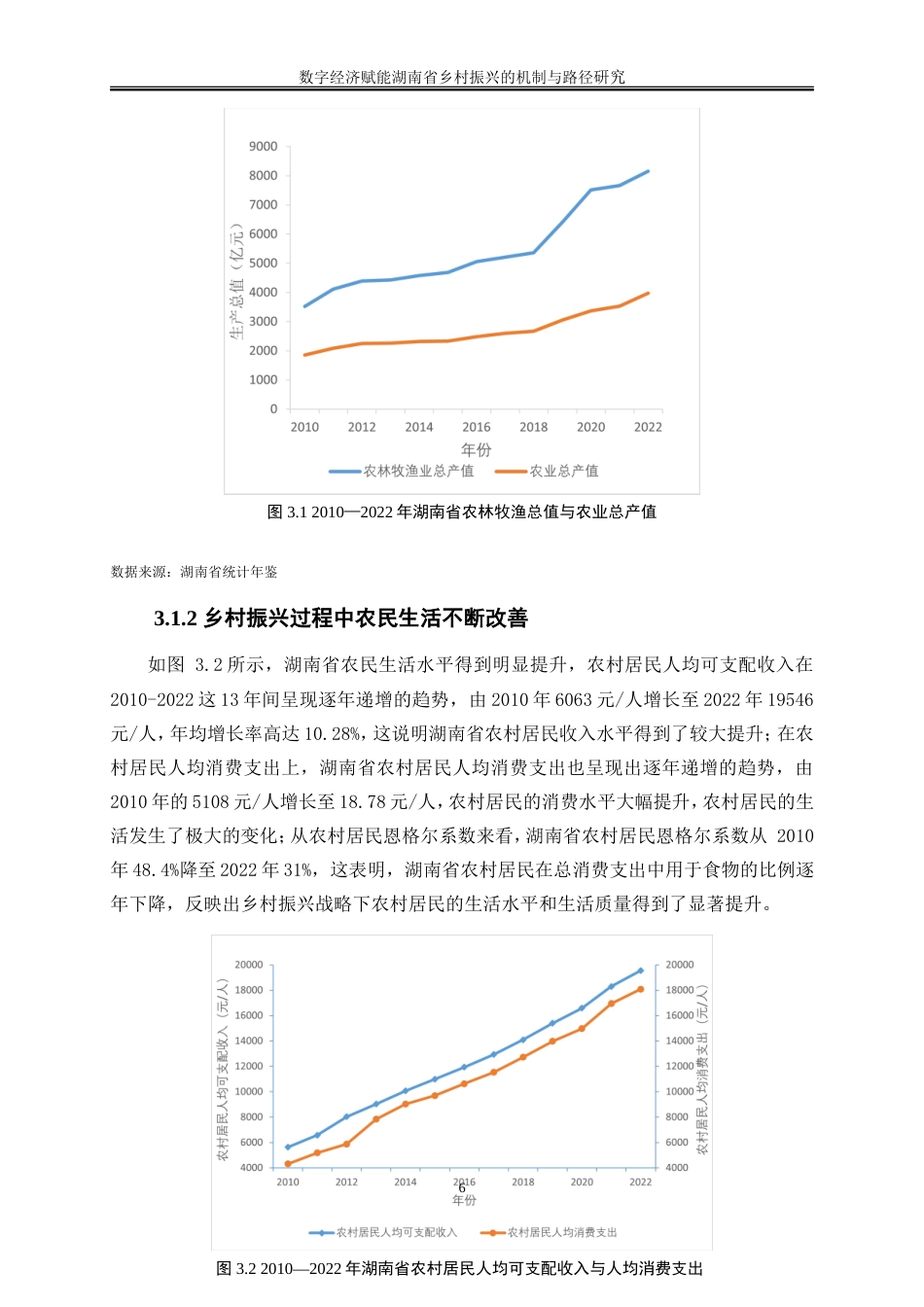 25年WP数字经济-数字经济赋能湖南省乡村振兴的机制和路径研究8.510-19147.doc_第10页